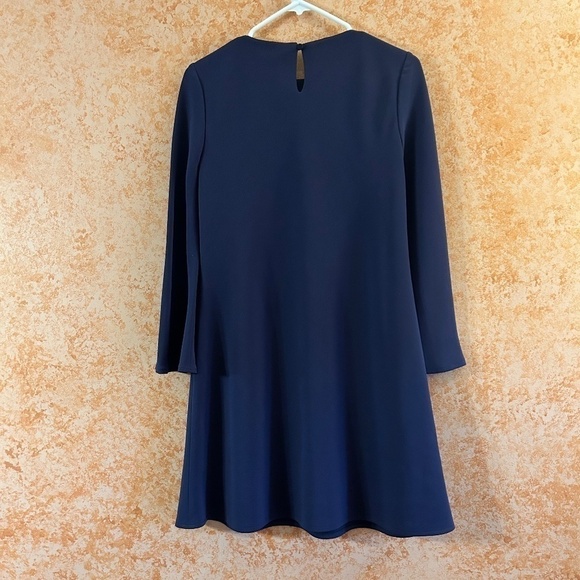 Lafayette 148 New York Navy Midi Dress - Picture 2 of 7